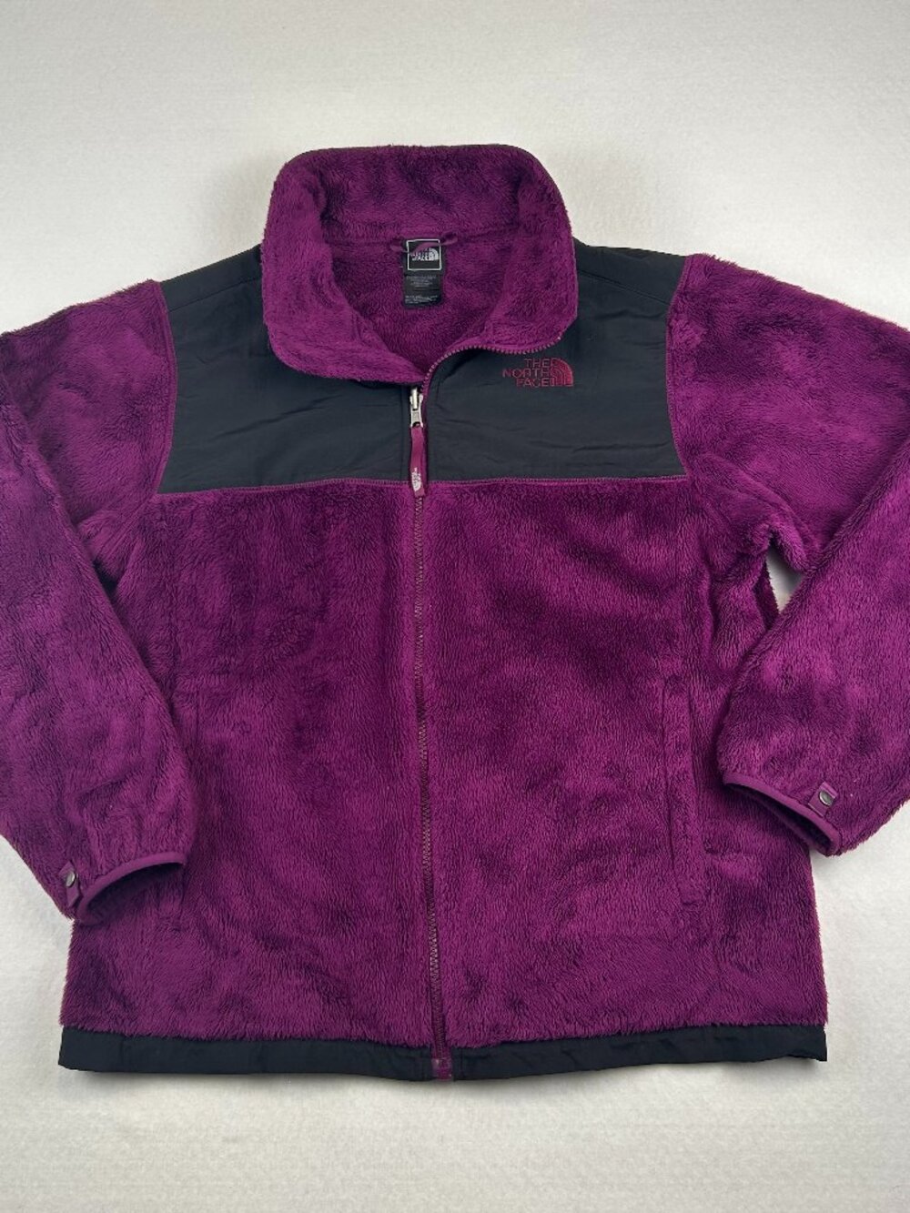 The North Face | Purple Black Zip Up Jacket Youth Unisex Size XL 18